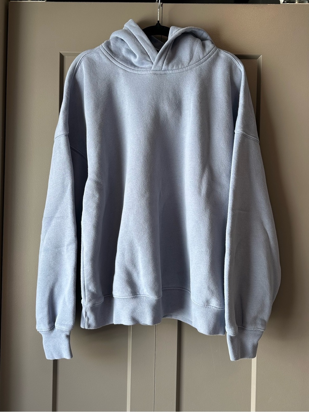 Abercrombie & Fitch Soft A&F Collection Light Blue Hoodie
